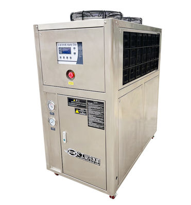 JLSB-5HP machine de refroidissement industrielle en acier inoxydable pour électronique médicale chimique