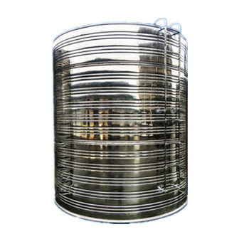 0.3Mpa réservoir d'eau isolé, réservoir industriel de stockage d'eau inoxydable