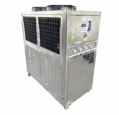 JLSB-10HP machine de refroidissement d'eau en acier inoxydable résistant aux acides et aux alcalis à basse température