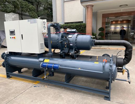 JLSW-150D refroidi à l'eau à vis avec réfrigérant R407C R134A R410A