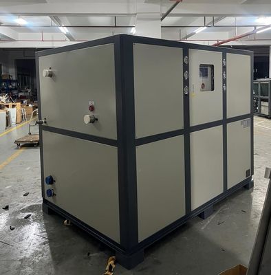 Chiller industriel refroidi à l'eau de 480 V avec compresseur à vis à rouleaux