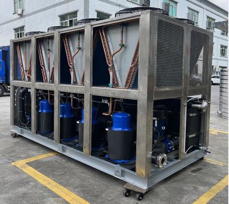 JLSF-100A Chiller à refroidissement par air industriel stable et fiable 380V 415V 50Hz