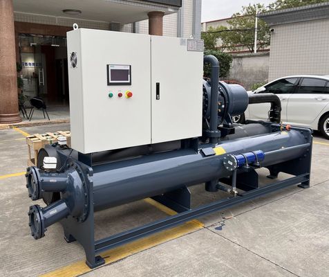 JLSW-150D refroidi à l'eau à vis avec réfrigérant R407C R134A R410A