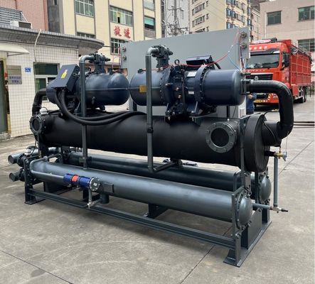 JLSW-180D Chiller à vis industriel refroidi à l'eau Contrôle du microprocesseur 1000 kW
