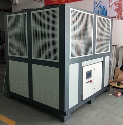 JLSF-50A R134A R404A Refroidisseur à vis refroidi à l'air pour machines de revêtement
