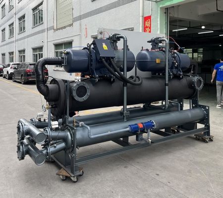 JLSW-220D 1000kW refroidisseur à vis refroidi à l'eau Construction d'énergie aérospatiale