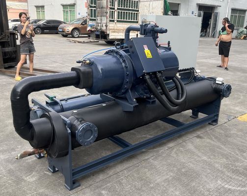 JLSW-105D refroidisseur à vis industriel refroidi à l'eau pour four à vide à pression chaude