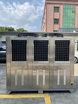 JLSB-20HP refroidisseur d' eau en acier inoxydable, refroidisseur à rouleaux industriel pour les produits pharmaceutiques