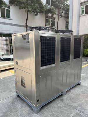 JLSB-20HP refroidisseur d' eau en acier inoxydable, refroidisseur à rouleaux industriel pour les produits pharmaceutiques