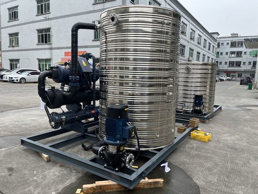 Chiller à vis refroidi à l'eau JLSW-80D pour stations de recharge mobiles de stockage d'énergie