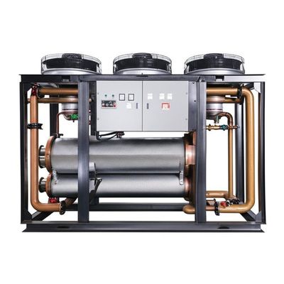 Machine de refroidissement à eau à faible niveau sonore avec condensateur à coque et tube et capacité de refroidissement de 5 à 1000 kW