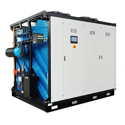 Capacité de refroidissement 5-1000KW Système de climatisation avec compresseur à vis et à spirale pour systèmes CVC commerciaux